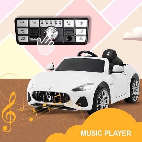 Uenjoy Maserati GranCabrio 12V Electric Kids Ride On Car - Toytexx Uenjoy Maserati GranCabrio 12V Electric Kids Ride On Car - Toytexx